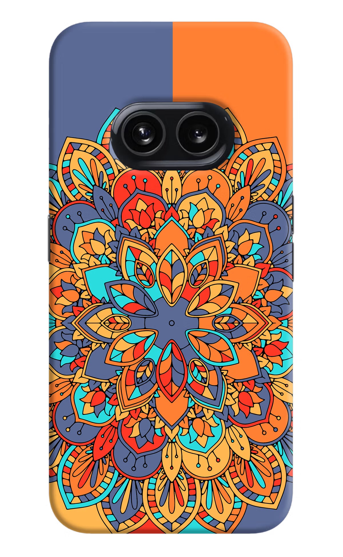 Color Mandala Nothing Phone 2A Hard Case Back Cover by Casekaro