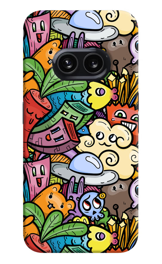 Veggie Doodle Nothing Phone 2A Hard Case Back Cover by Casekaro