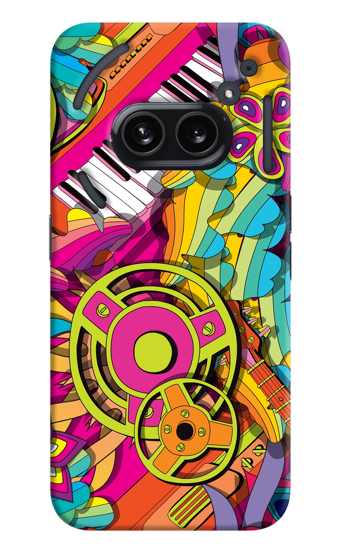 Music Doodle Nothing Phone 2A Back Cover