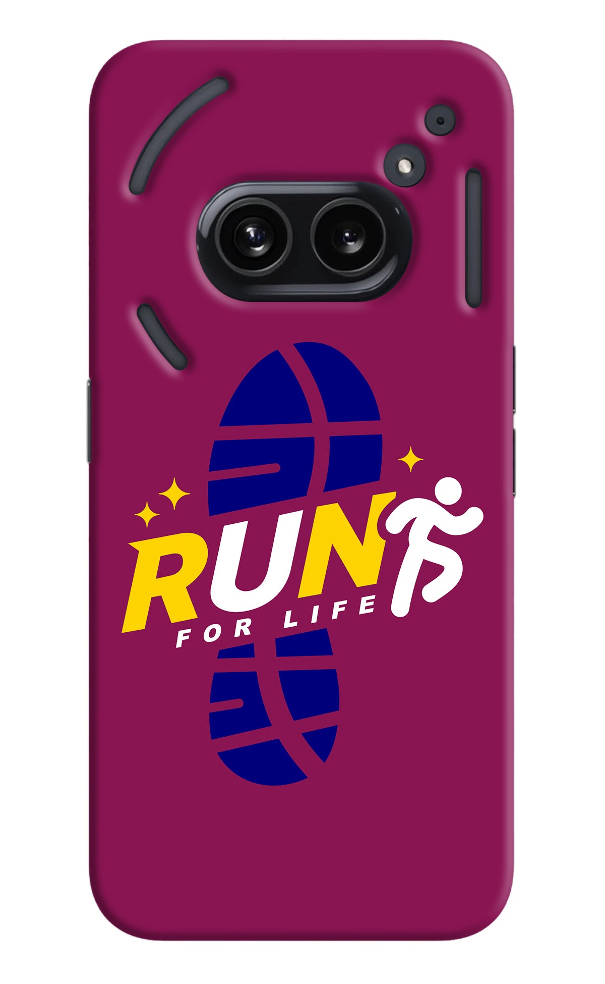 Run for Life Nothing Phone 2A Back Cover