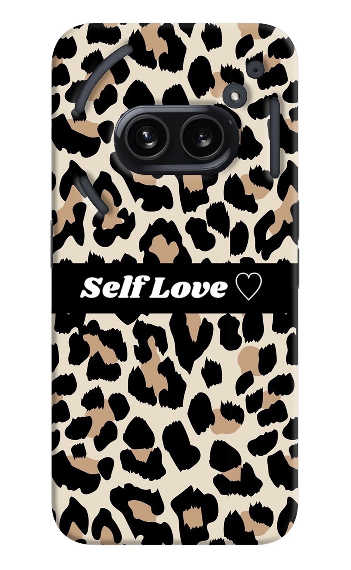 Leopard Print Self Love Nothing Phone 2A Back Cover