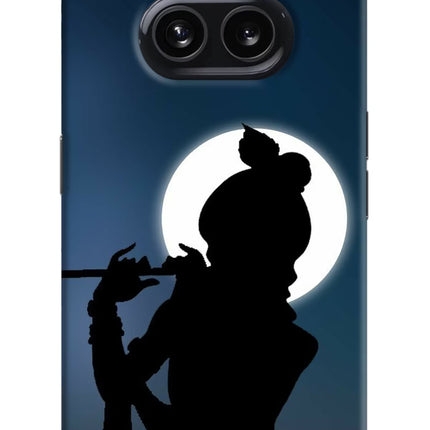 Shri Krishna Silhouette Nothing Phone 2A Hard Case Back Cover by Casekaro
