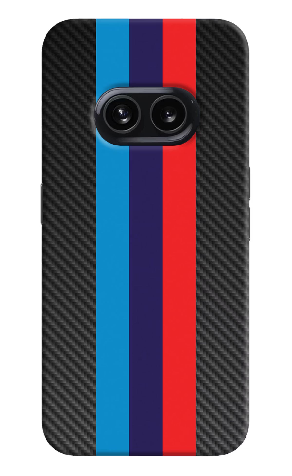 BMW Stripes Pattern Nothing Phone 2A Hard Case Back Cover by Casekaro