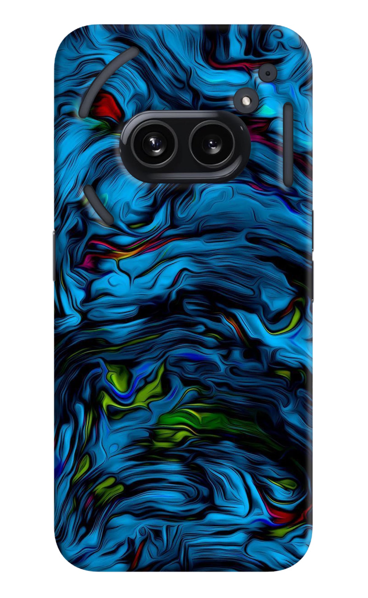 Dark Blue Abstract Nothing Phone 2A Back Cover