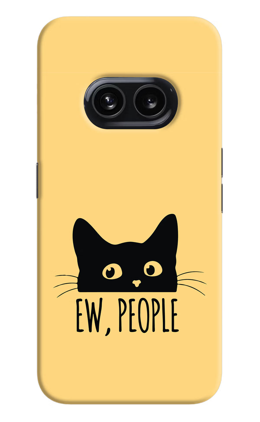 Ew People Catitude Nothing Phone 2A Back Cover, Hard case