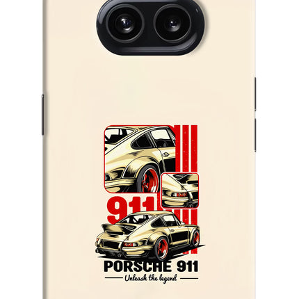 Classic Porsche 911 Nothing Phone 2A Hard Case Back Cover by Casekaro