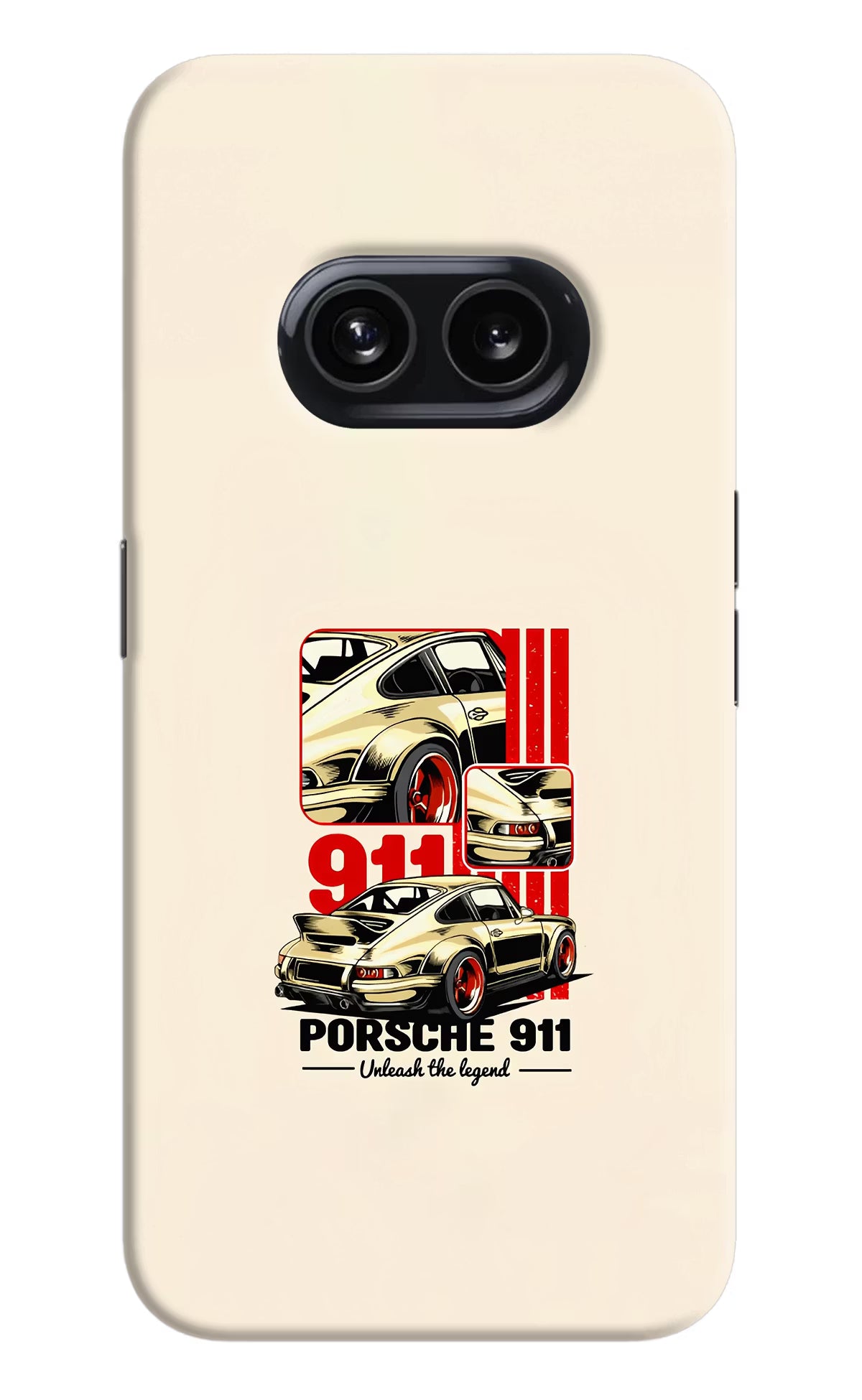 Classic Porsche 911 Nothing Phone 2A Hard Case Back Cover by Casekaro