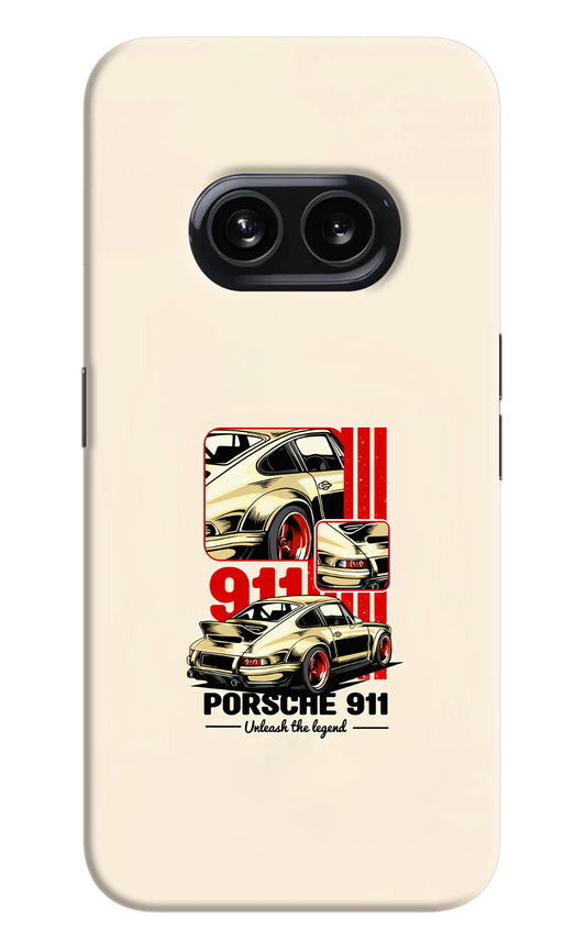 Classic Porsche 911 Nothing Phone 2A Hard Case Back Cover by Casekaro