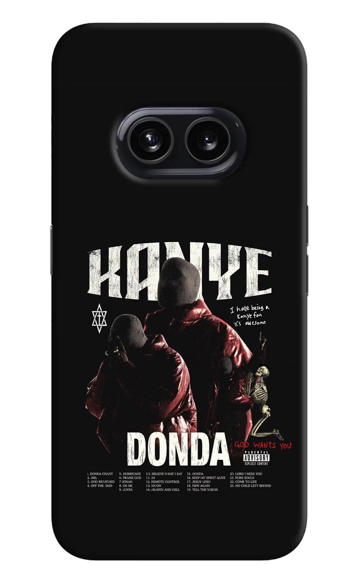 Donda Kanye West Nothing Phone 2A Hard Case Back Cover by Casekaro