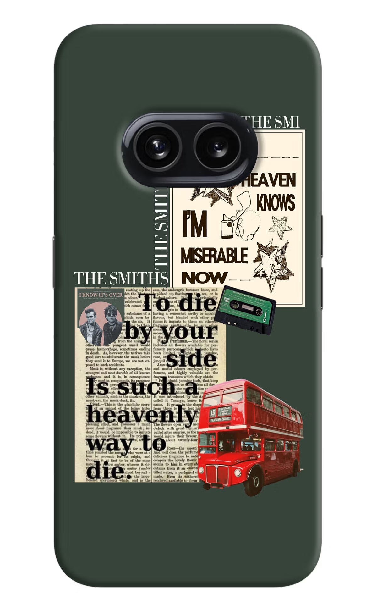 The Smiths Nothing Phone 2A Hard Case Back Cover by Casekaro