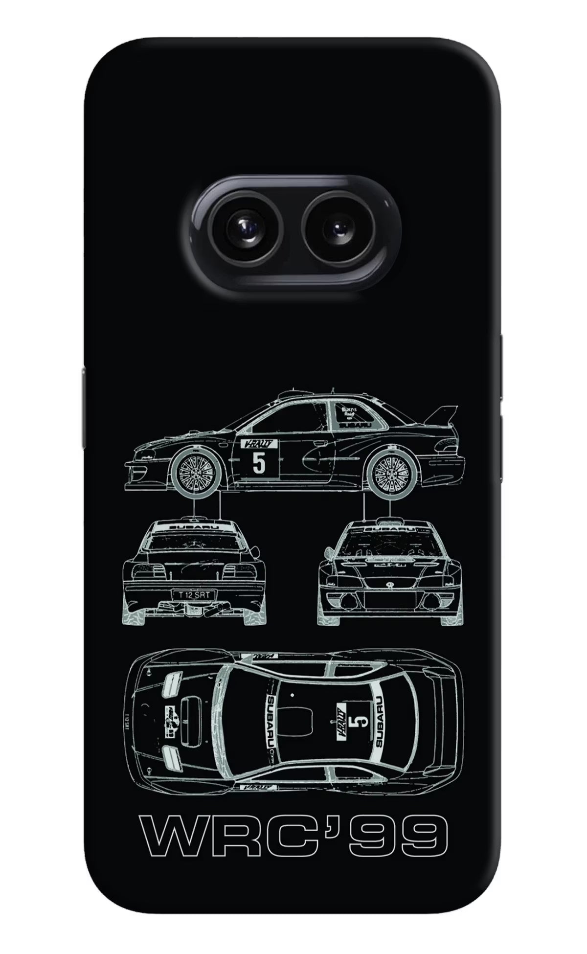 WRC'99 Nothing Phone 2A Hard Case Back Cover by Casekaro