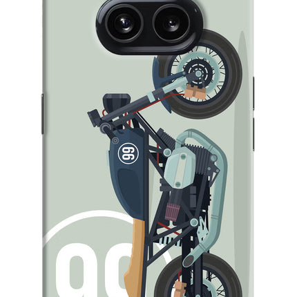 Classic Cafe Racer 99 Nothing Phone 2A Hard Case Back Cover by Casekaro
