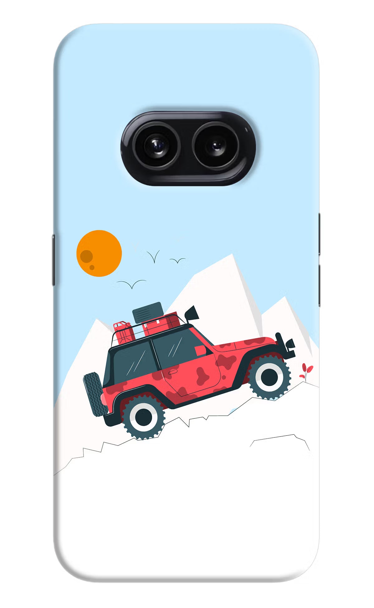 Mountain Trail Beast Nothing Phone 2A Hard Case Back Cover by Casekaro