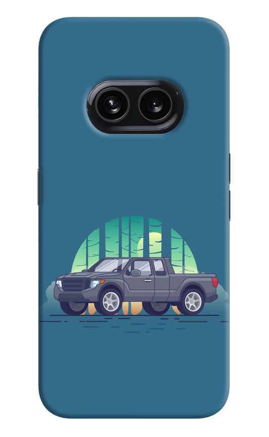 Retro Garage Vibe Nothing Phone 2A Hard Case Back Cover by Casekaro