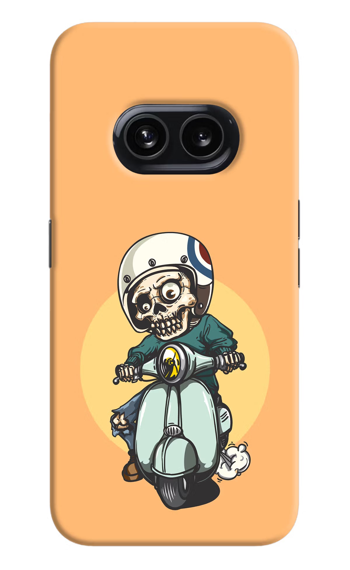 Undead Biker Nothing Phone 2A Hard Case Back Cover by Casekaro