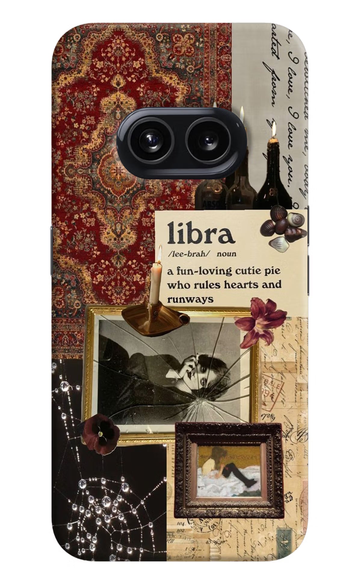 Libra Zodiac Nothing Phone 2A Hard Case Back Cover by Casekaro