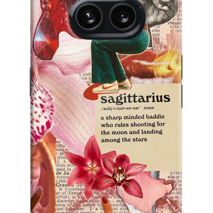 Sagittarius Zodiac Nothing Phone 2A Hard Case Back Cover by Casekaro