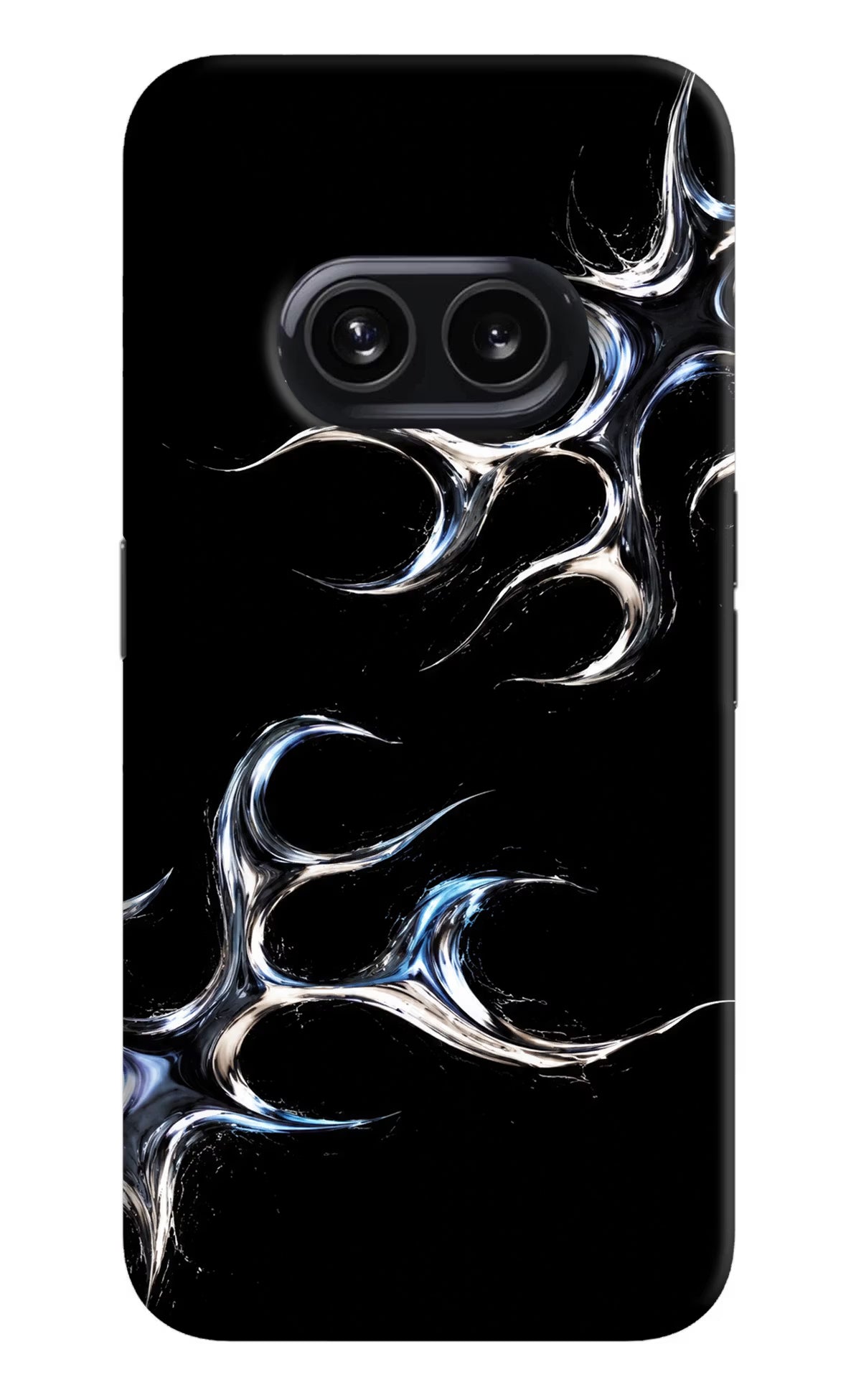 Chrome Tribal Nothing Phone 2A Hard Case Back Cover by Casekaro