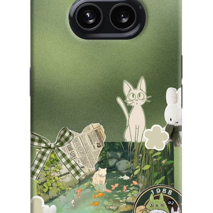 Aesthetic anime Nothing Phone 2A Hard Case Back Cover by Casekaro