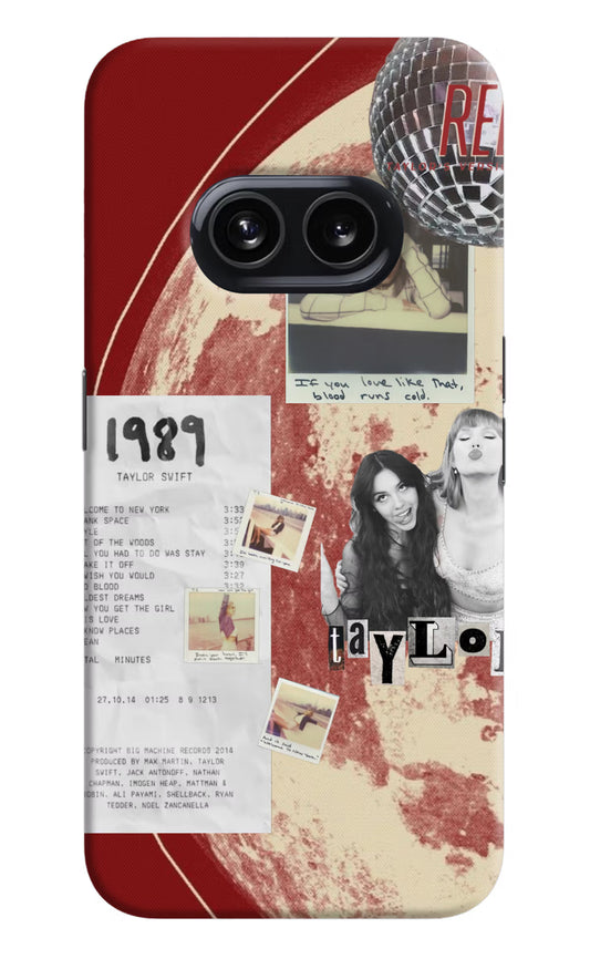 Taylor Swift Nothing Phone 2A Hard Case Back Cover by Casekaro