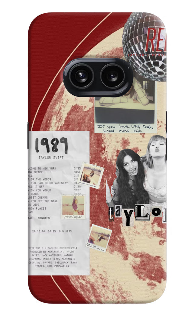 Taylor Swift Nothing Phone 2A Hard Case Back Cover by Casekaro