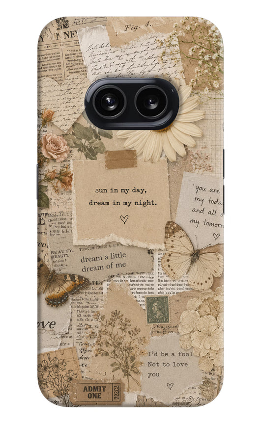 Vintage case Nothing Phone 2A Hard Case Back Cover by Casekaro