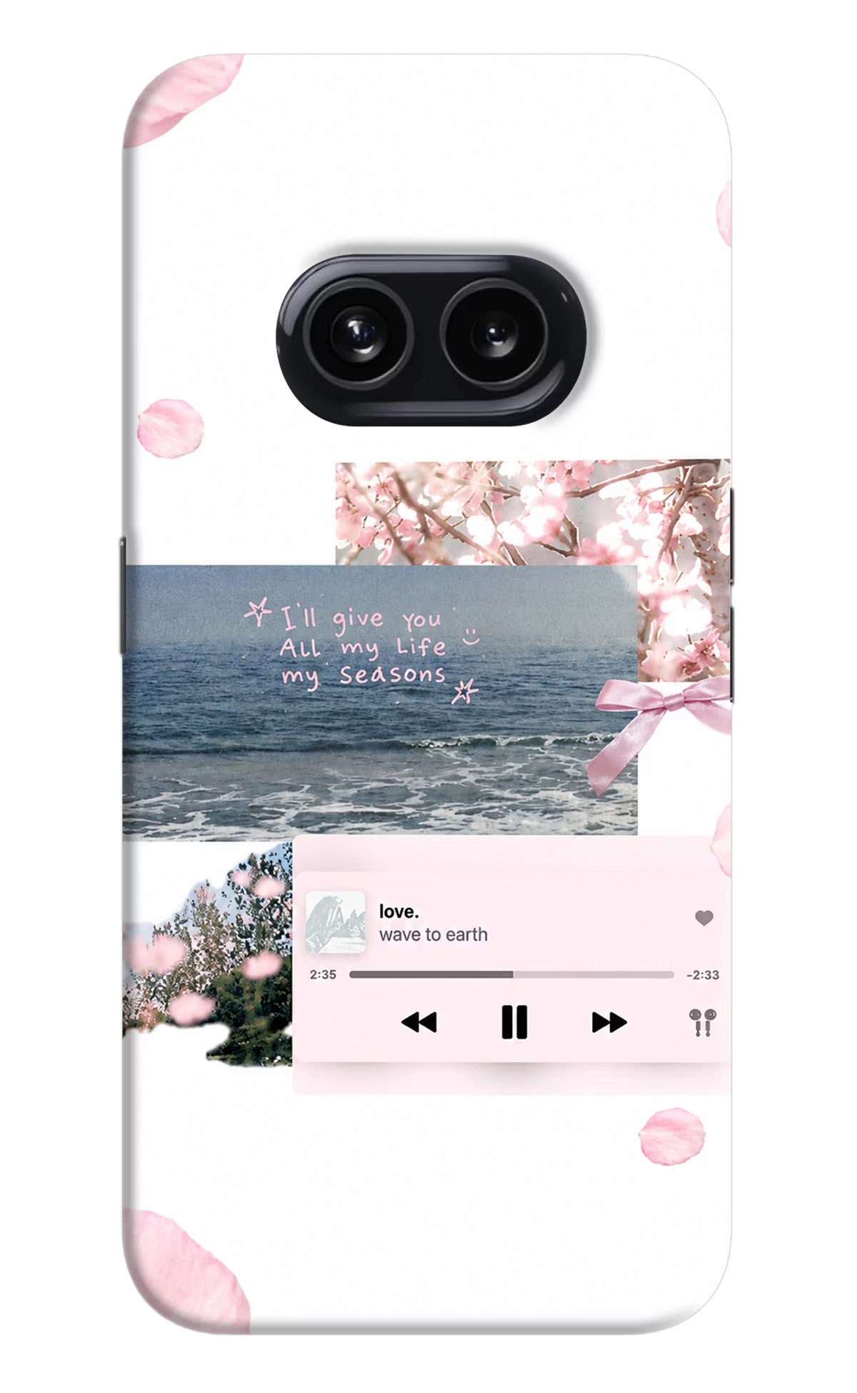 Wave to earth Nothing Phone 2A Back Cover