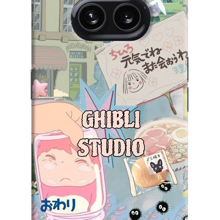 Studio Ghibli Nothing Phone 2A Hard Case Back Cover by Casekaro