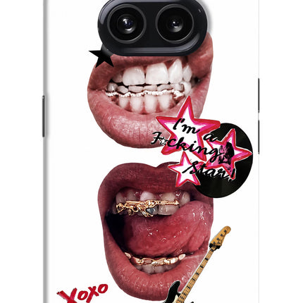 Rockstar Nothing Phone 2A Hard Case Back Cover by Casekaro