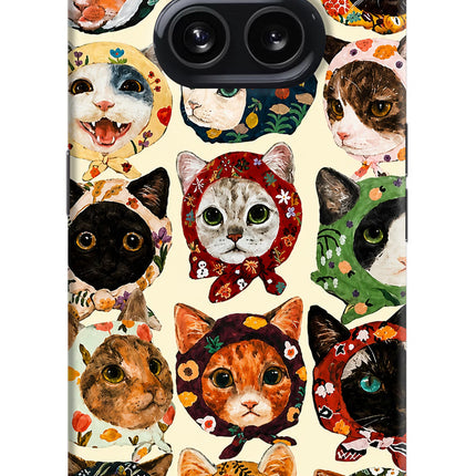 Cool Cat Nothing Phone 2A Hard Case Back Cover by Casekaro