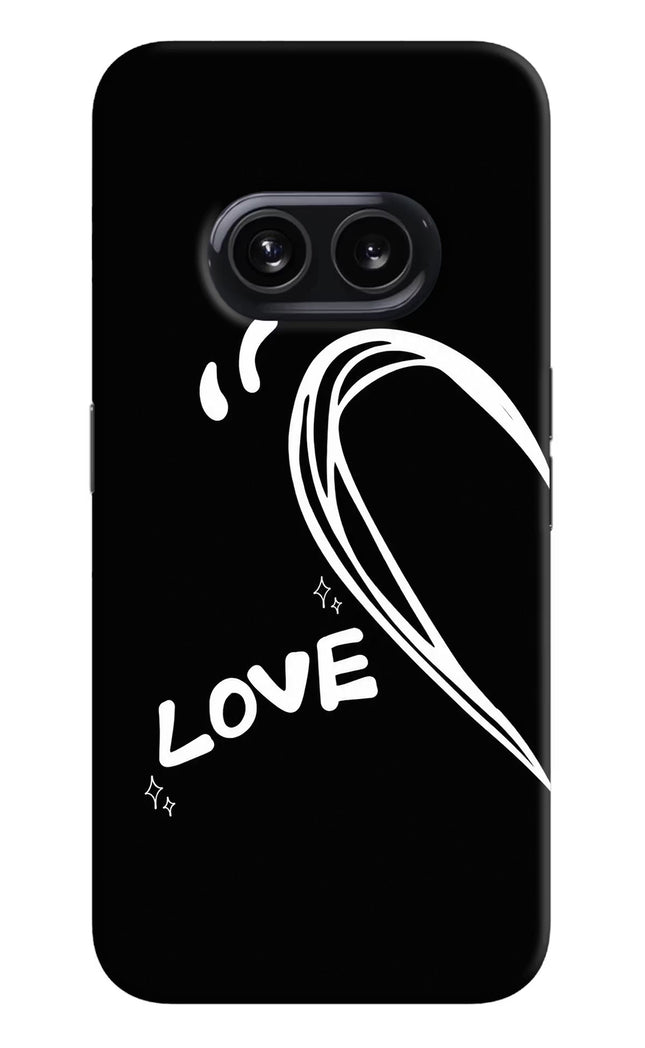 Love Line Nothing Phone 2A Hard Case Back Cover by Casekaro