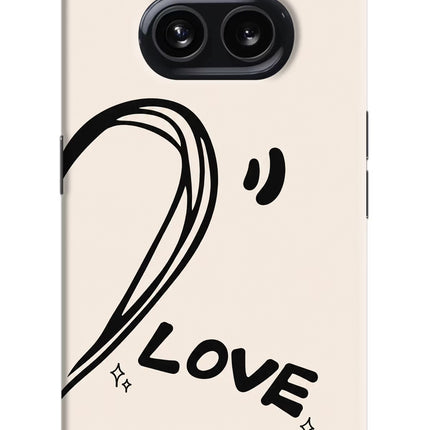 Soul Line Nothing Phone 2A Hard Case Back Cover by Casekaro