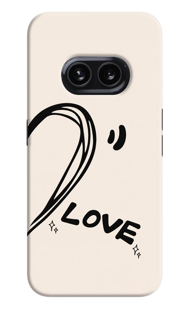 Soul Line Nothing Phone 2A Hard Case Back Cover by Casekaro