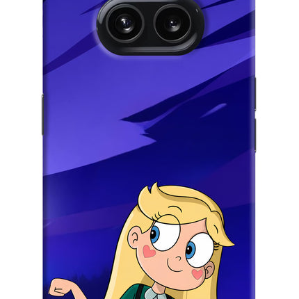 Star Glow Nothing Phone 2A Hard Case Back Cover by Casekaro