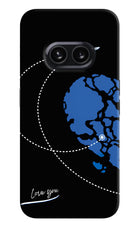 Love Orbit Nothing Phone 2A Hard Case Back Cover by Casekaro