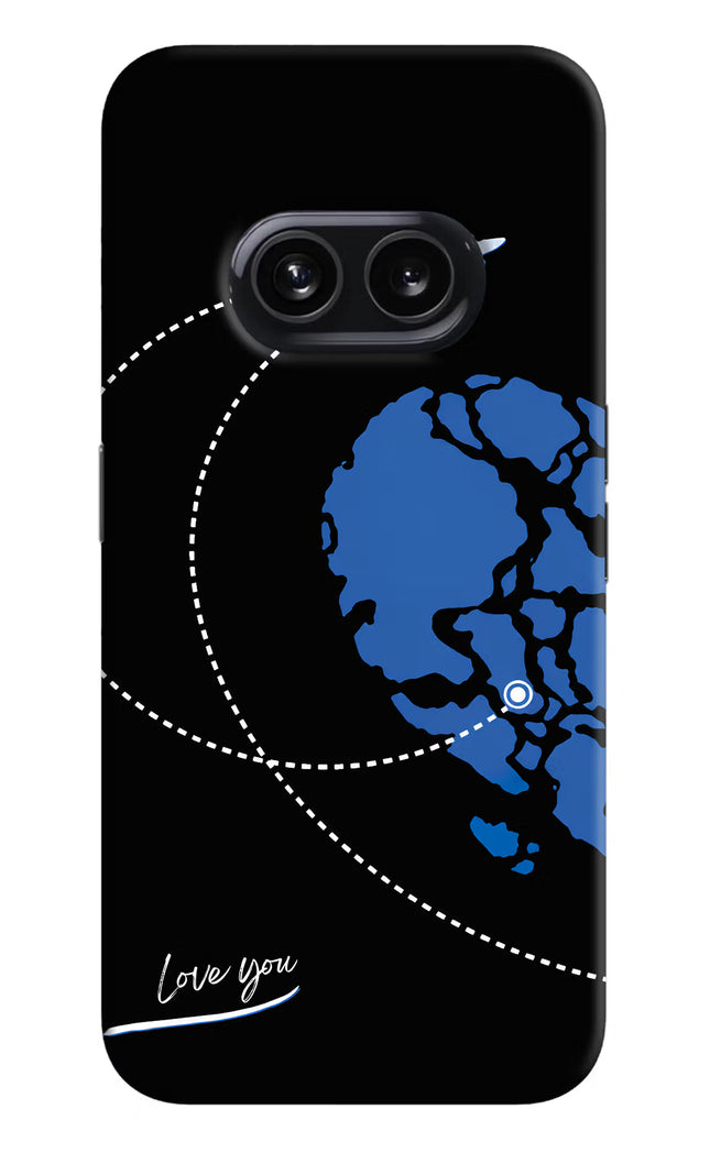 Love Orbit Nothing Phone 2A Hard Case Back Cover by Casekaro