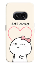 Always Right Nothing Phone 2A Hard Case Back Cover by Casekaro