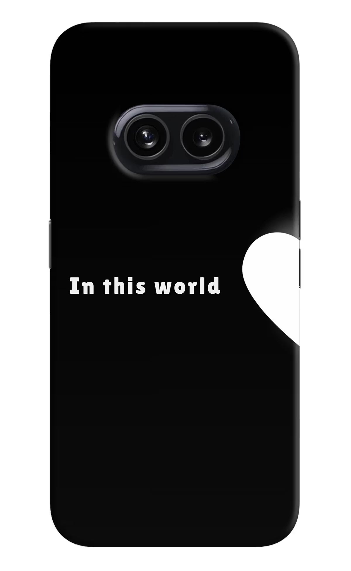 This World Nothing Phone 2A Back Cover