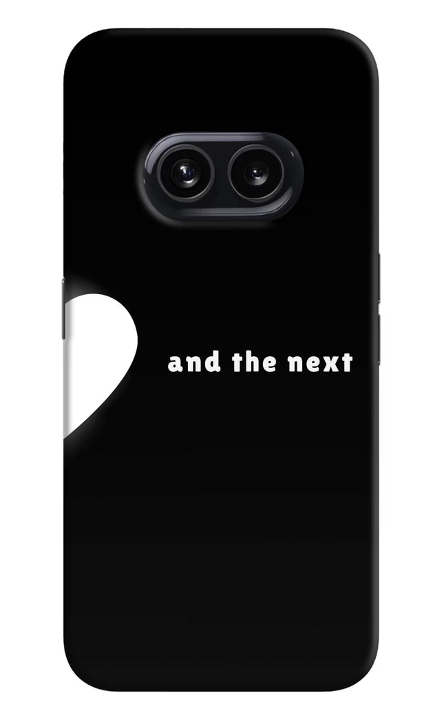 Next World Nothing Phone 2A Hard Case Back Cover by Casekaro