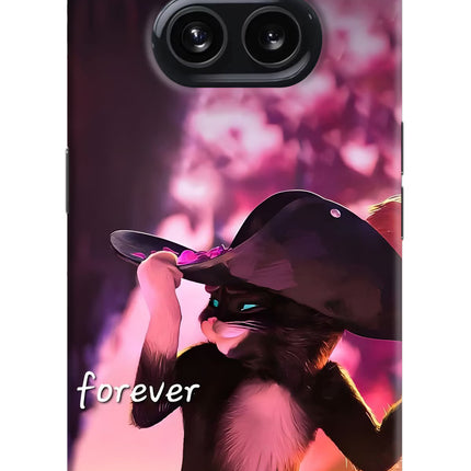Forever Cat Nothing Phone 2A Hard Case Back Cover by Casekaro
