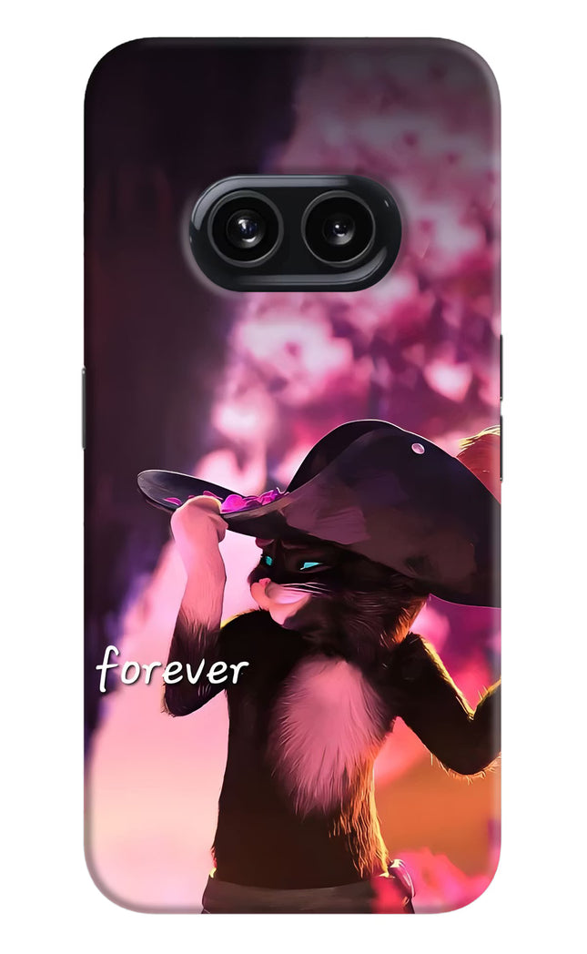 Forever Cat Nothing Phone 2A Hard Case Back Cover by Casekaro