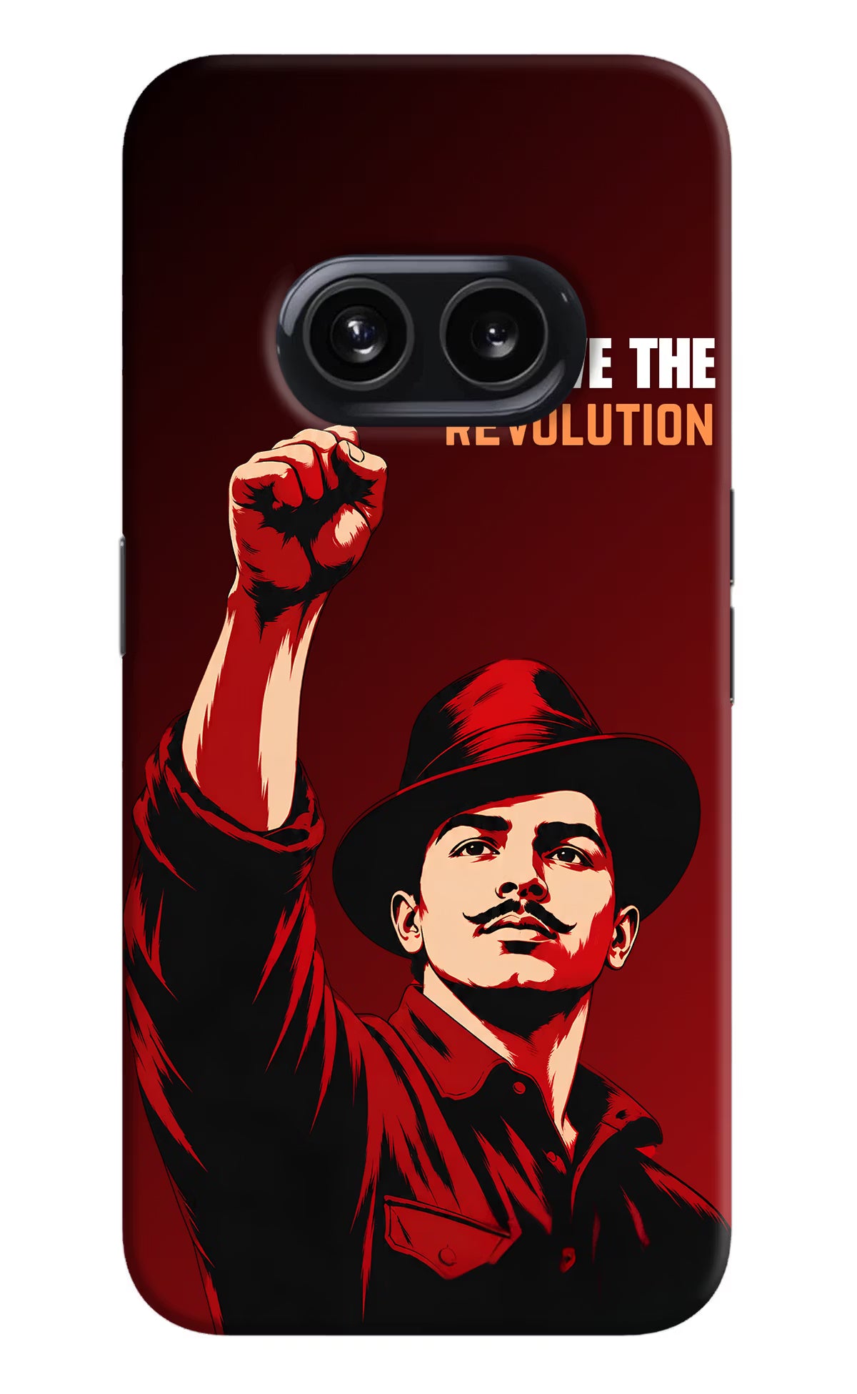 Bhagat Singh Revolution Nothing Phone 2A Back Cover