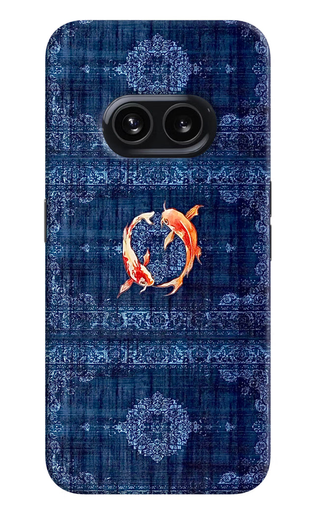 Koi Blue Nothing Phone 2A Hard Case Back Cover by Casekaro