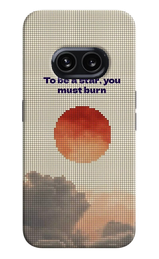 Pixel Sun Nothing Phone 2A Hard Case Back Cover by Casekaro
