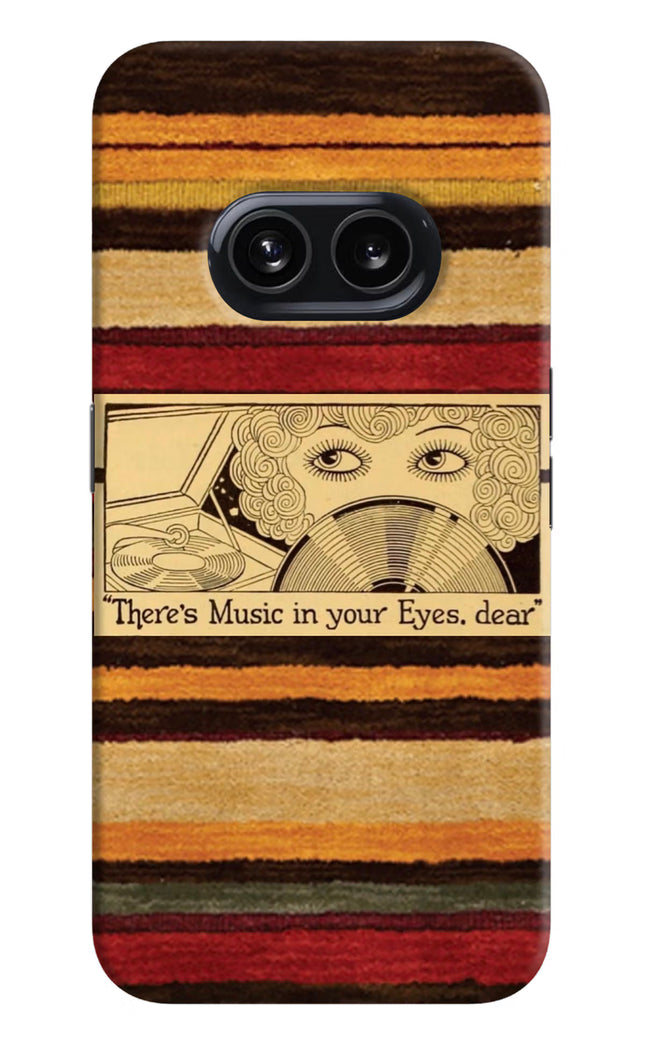 Vinyl Stripes Nothing Phone 2A Hard Case Back Cover by Casekaro