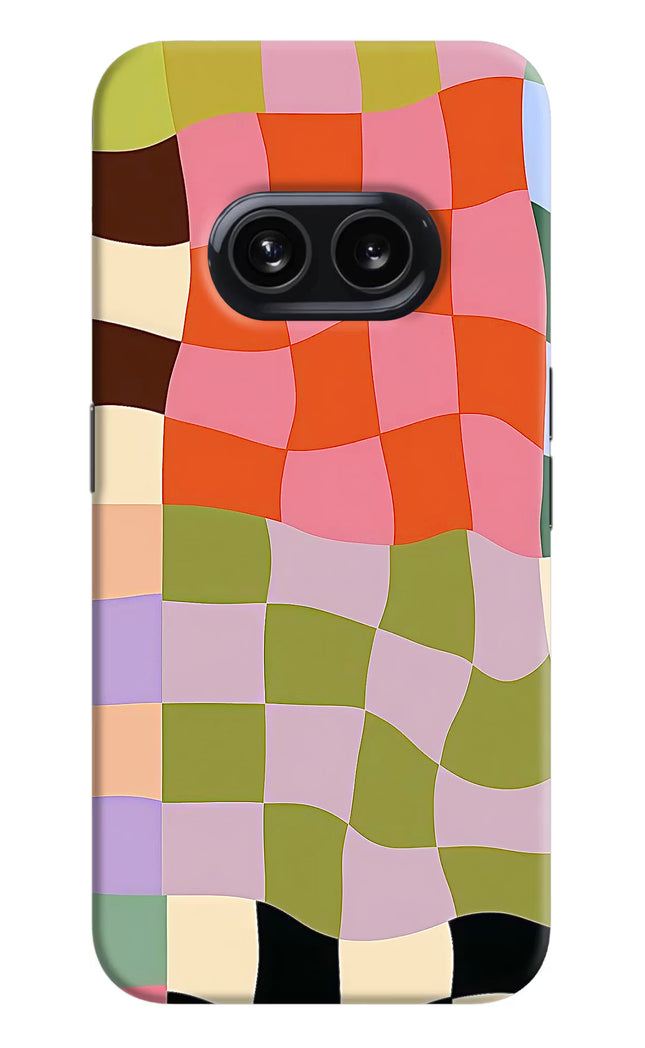 Wavy Grid Nothing Phone 2A Hard Case Back Cover by Casekaro