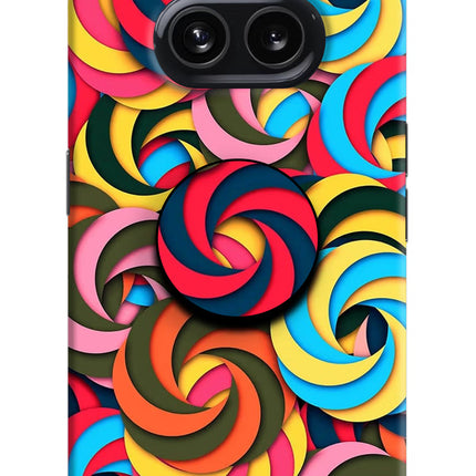 Spiral Pattern Nothing Phone 2A Pop Case by Casekaro