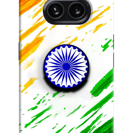 Indian Flag Ashoka Chakra Nothing Phone 2A Pop Case by Casekaro