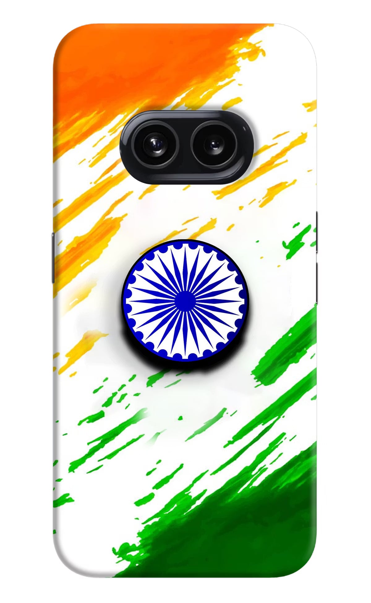 Indian Flag Ashoka Chakra Nothing Phone 2A Pop Case by Casekaro