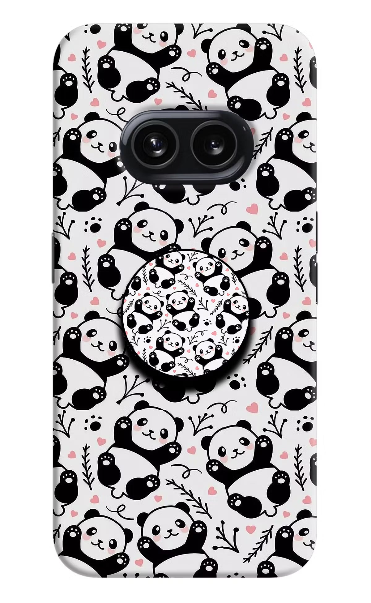Cute Panda Nothing Phone 2A Pop Case by Casekaro